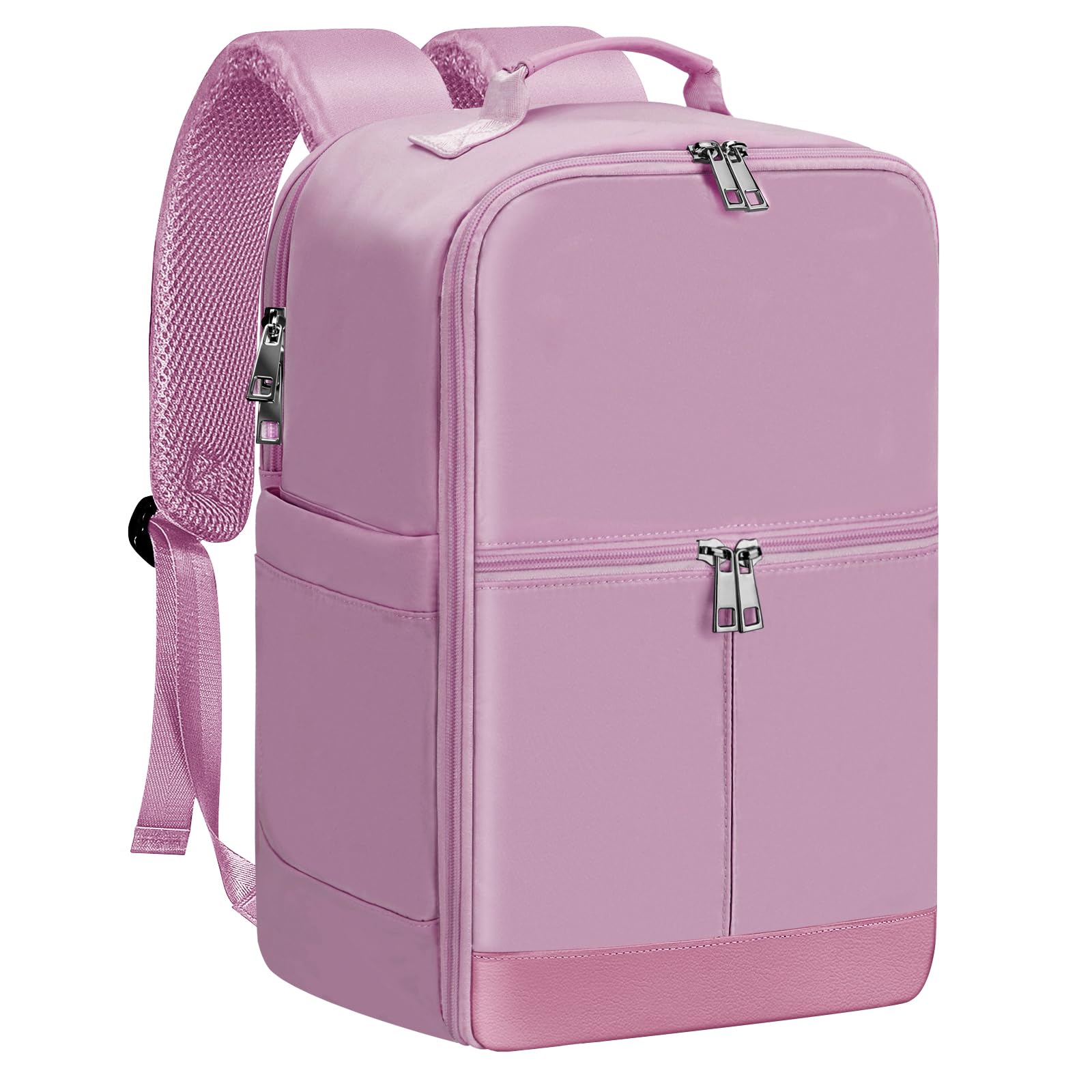 OTAHGK Borse da Cabina 40x20x25 per Ryanair Zaino da Viaggio Sotto il Sedile, Bagaglio a Mano Zaino da Cabina 20L, Zaino per Portatile Piccola Borsa da Viaggio Zaino Travel Viaggio-Viola