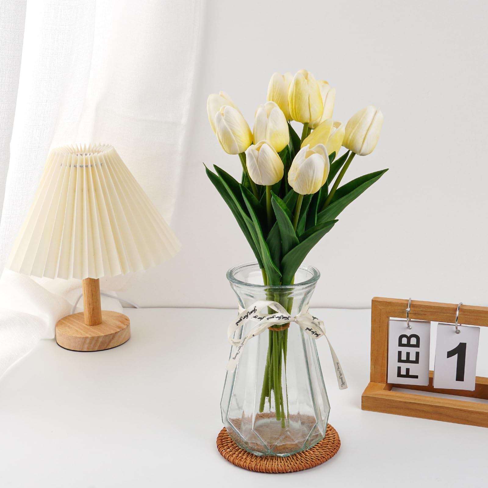 Amazon｜VaryFloral 造花 インテリア 10本入り フェイクフラワー