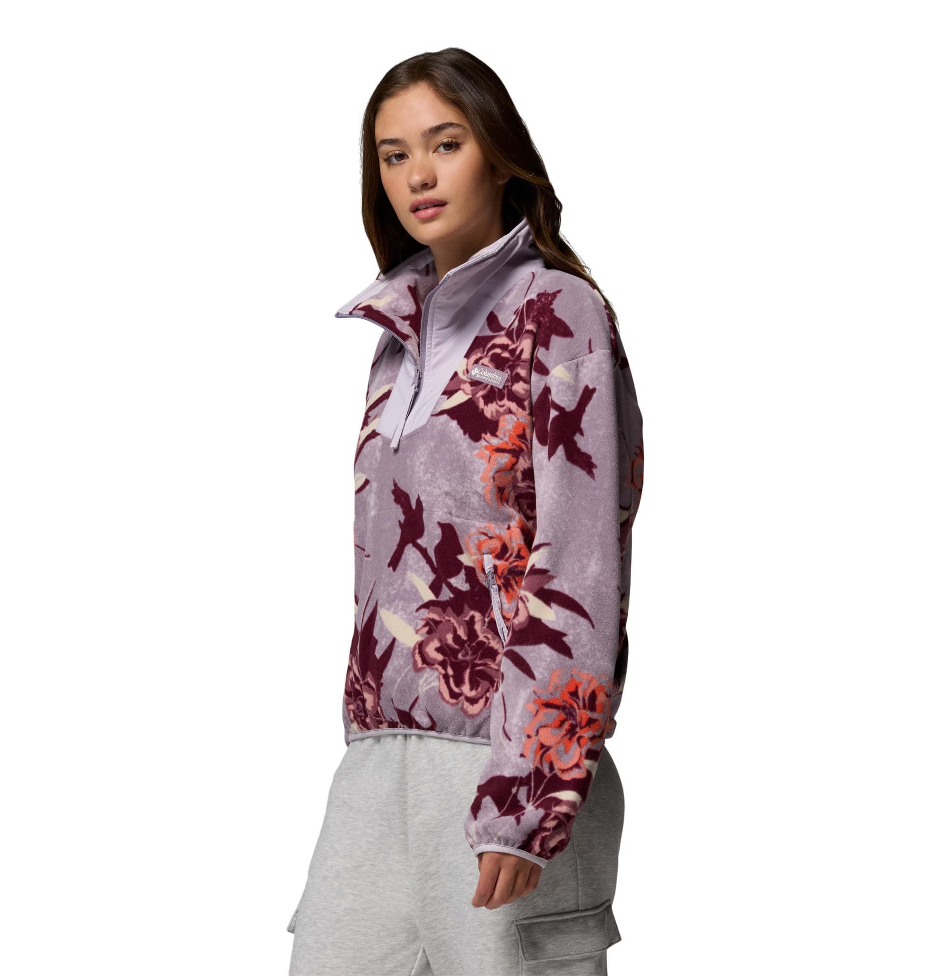 Columbia Women's Sequoia Grove™ Printed Half Zip Fleece Pull Over (Pack of 1)