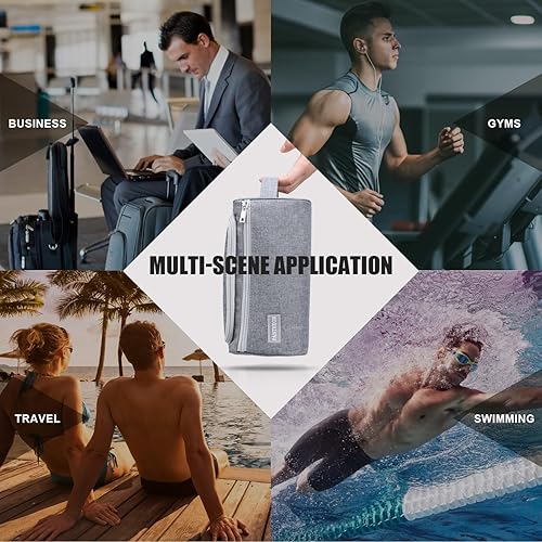 Miniatura 7 de Pantheon  Organizador de aseo bolsa de lavado kit de colgar kit de viaje para baño o ducha talla única