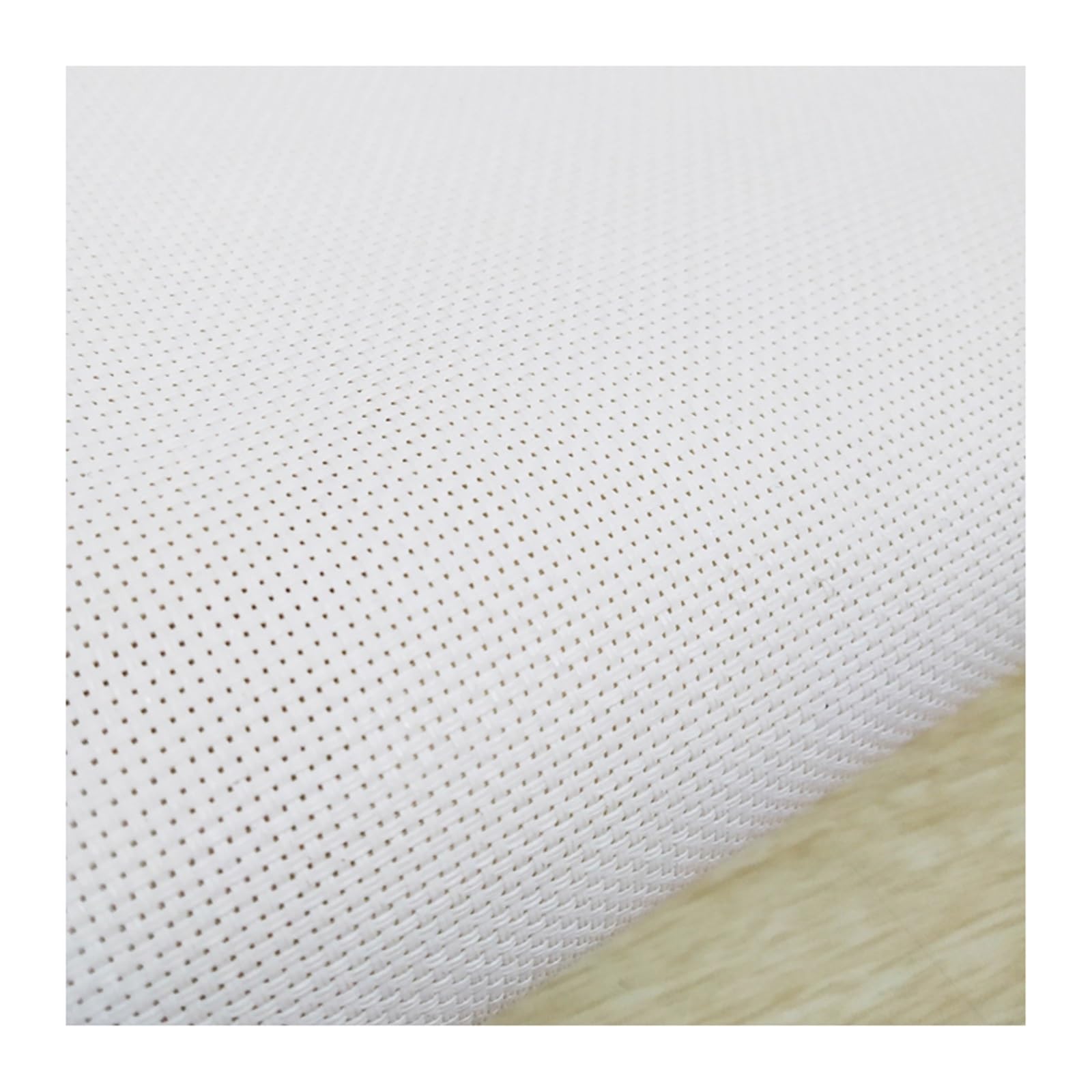 Aida bordado 22ct 32ct 11CT 25ct 14CT punto de cruz lienzo tela Color blanco cualquier tamaño(25CT Unprinting)