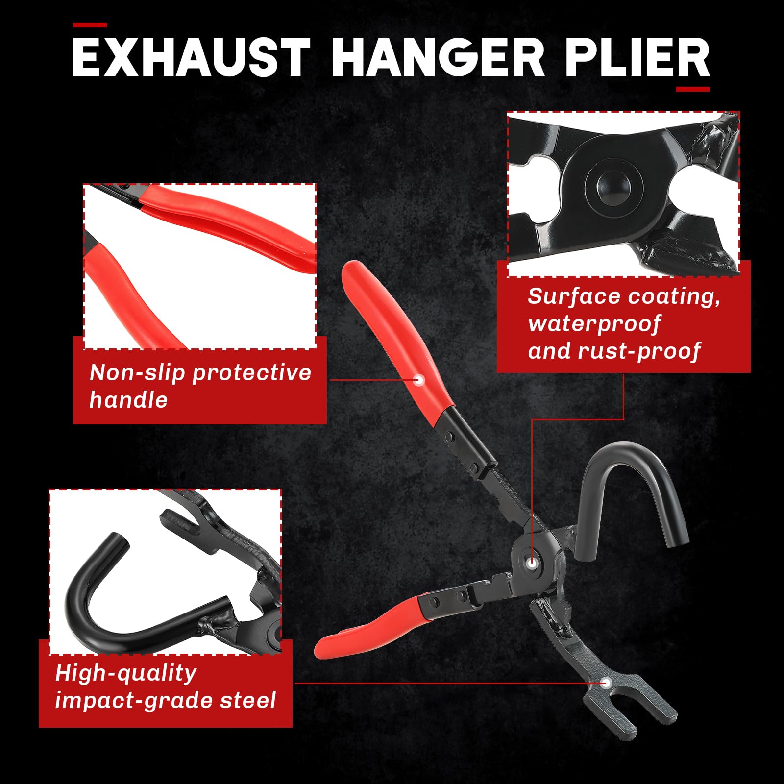Snapklik.com : Weyleity Exhaust Hanger Removal Tool Muffler Hanger And ...
