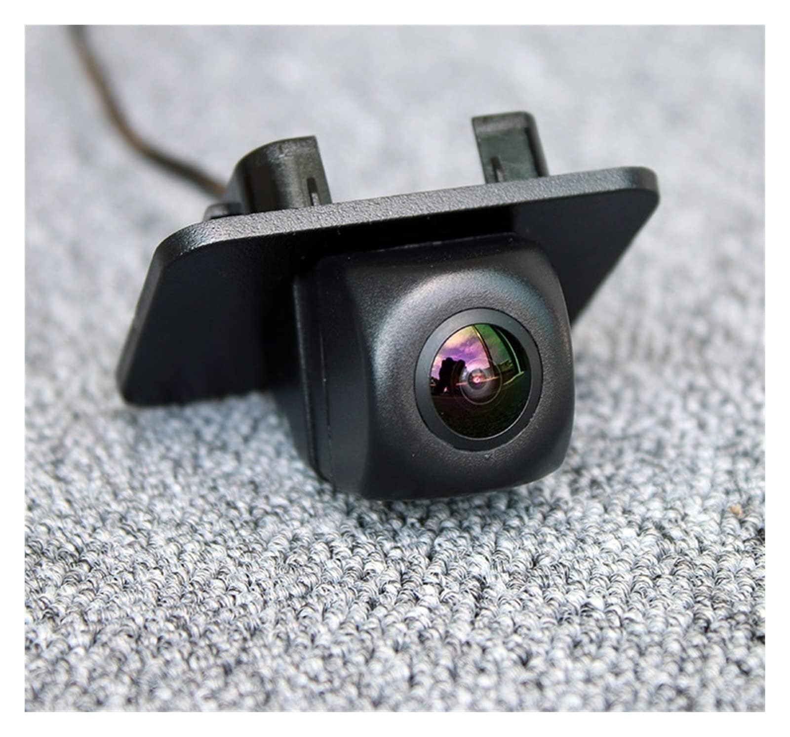 Samochodowa kamera cofania, zamiennik tylnej kamery samochodowej do Mazda 3 Sedan Hatchback Mazda3, Axela BM BN 2014-2018, wodoodporna metalowa kamera cofania samochodu, F-Hatchback 02 (brak