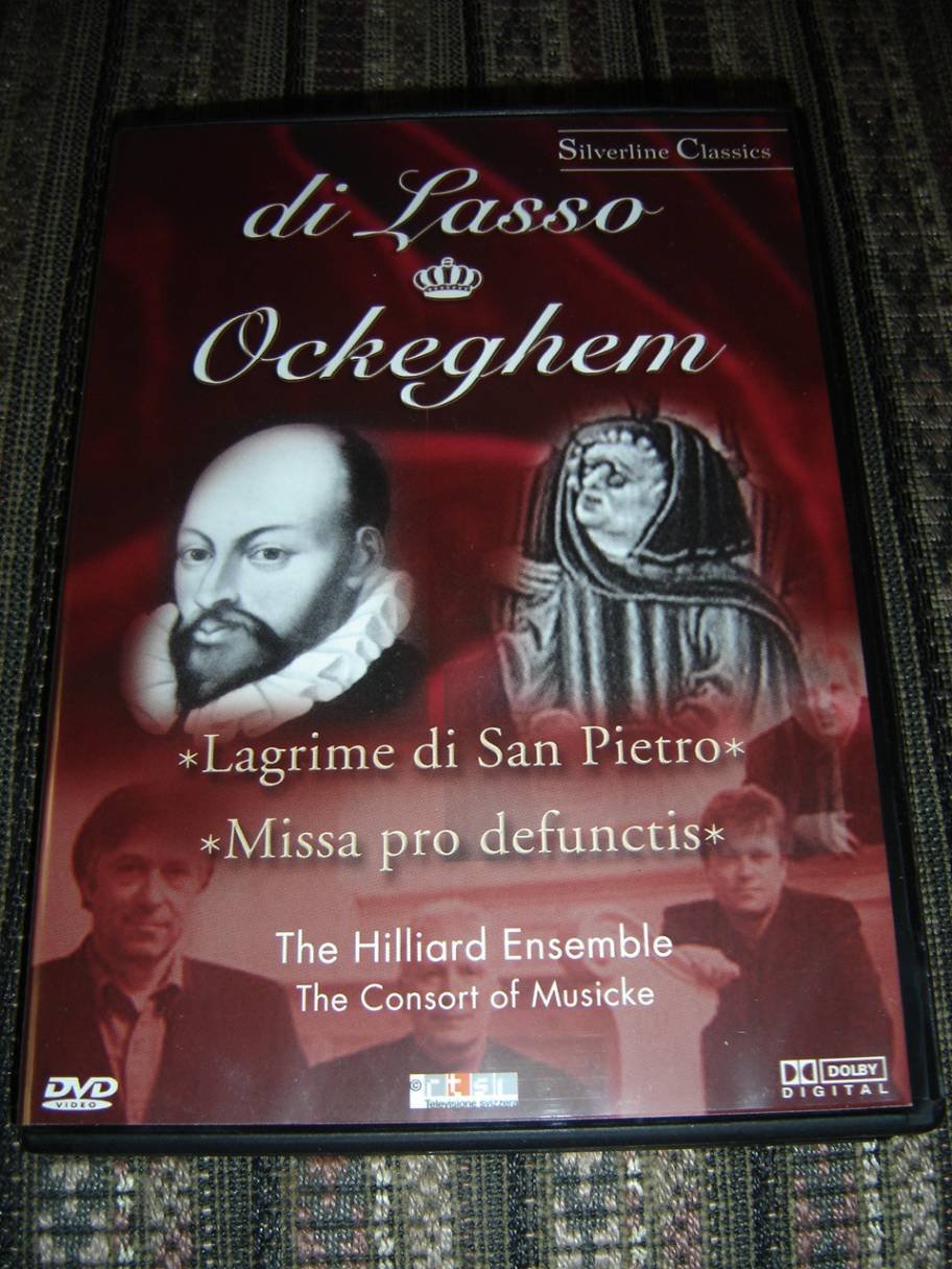 Di Lasso - Ockeghem Lagrime di San Pietro Missa pro defunctis The Hiliard Ensemble The Consort of Musicke