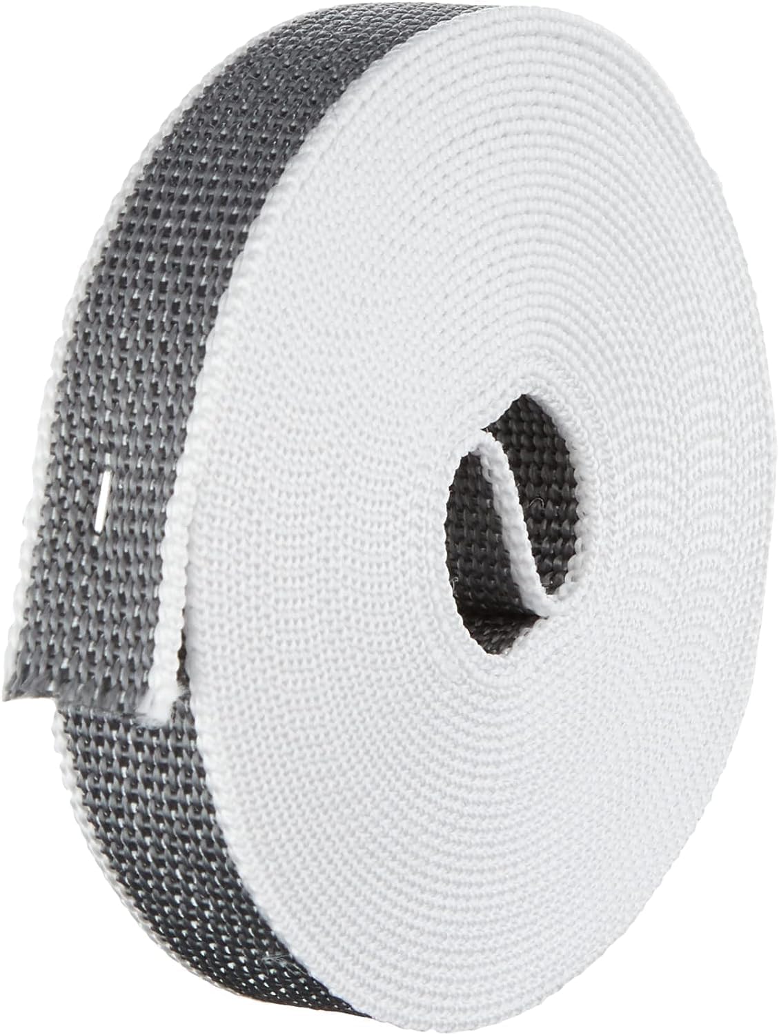 Cinta para Persianas 20mm de Ancho - Color Gris | Cuerda de repuesto para Carretes de Persiana | Resiste los Rayos UV | Color pintas Gris Cinta Recogedor Persiana 20 mm x 50 metros