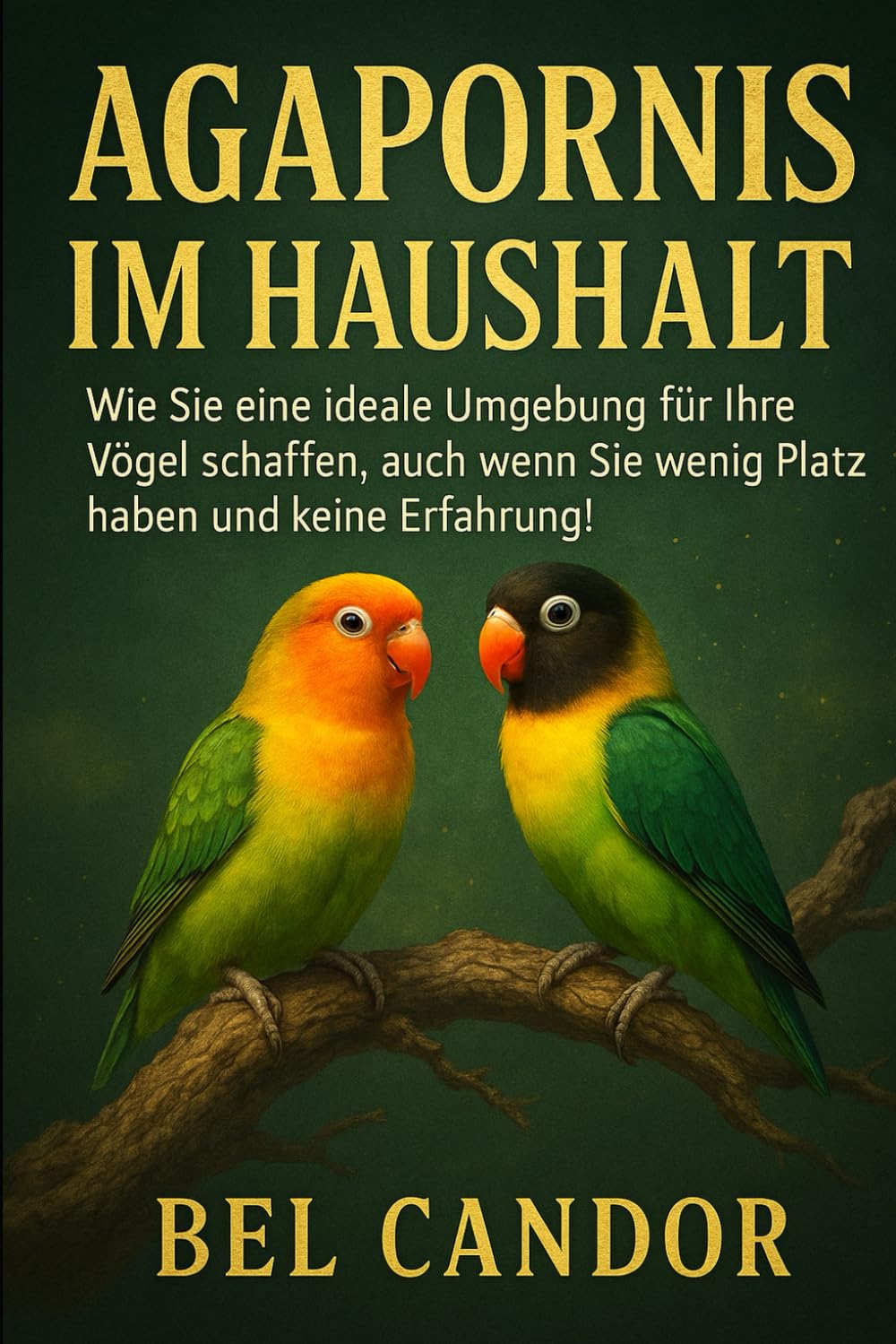 AGAPORNIS IM HAUSHALT: Wie Sie eine ideale Umgebung für Ihre Vögel schaffen, auch wenn Sie wenig Platz haben und keine Erfahrung!: 3 (unzertrennlich)
