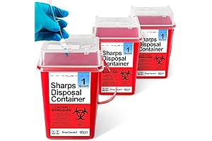 Sharps Disposal Containers for Safe and Easy Trash Disposal
