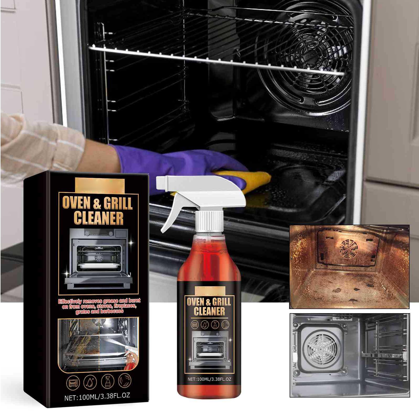 Pulizia di Forno e Grill,Detergente per Forno,100ML,1PC,Pulitore e Sgrassatore extra forte Per Forno,Piano Cottura e Grill