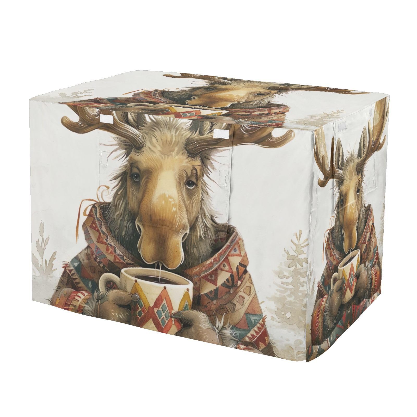 Housse de cage pour chien Moose Taille L bâche occultante pour grand box métallique