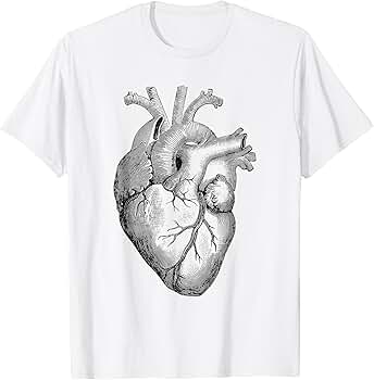 ★RAIVE★ Drawing Heart Graphic Tshirts VW4AE101_3color RAIVE] Drawing Heart Graphic T-shirts (3 COLOR)