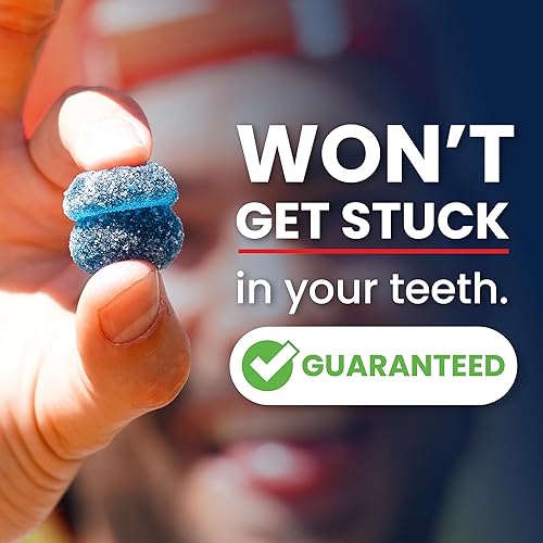 Miniatura 3 de SaltStick Gomitas energéticas con electrolitos, paquete variado, gomitas de electrolitos fáciles de masticar, masticables energéticos que saben muy