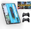 Kinhank 500G Portable External Game Hard Drive Disk, Built-in 111000 Games, Batocera 33 Game System, Compatible with PS3PS2PSPSEGA SETURNDC, for LaptopPCWindowsMac OS, 2 Gamepads 2 Gamepads