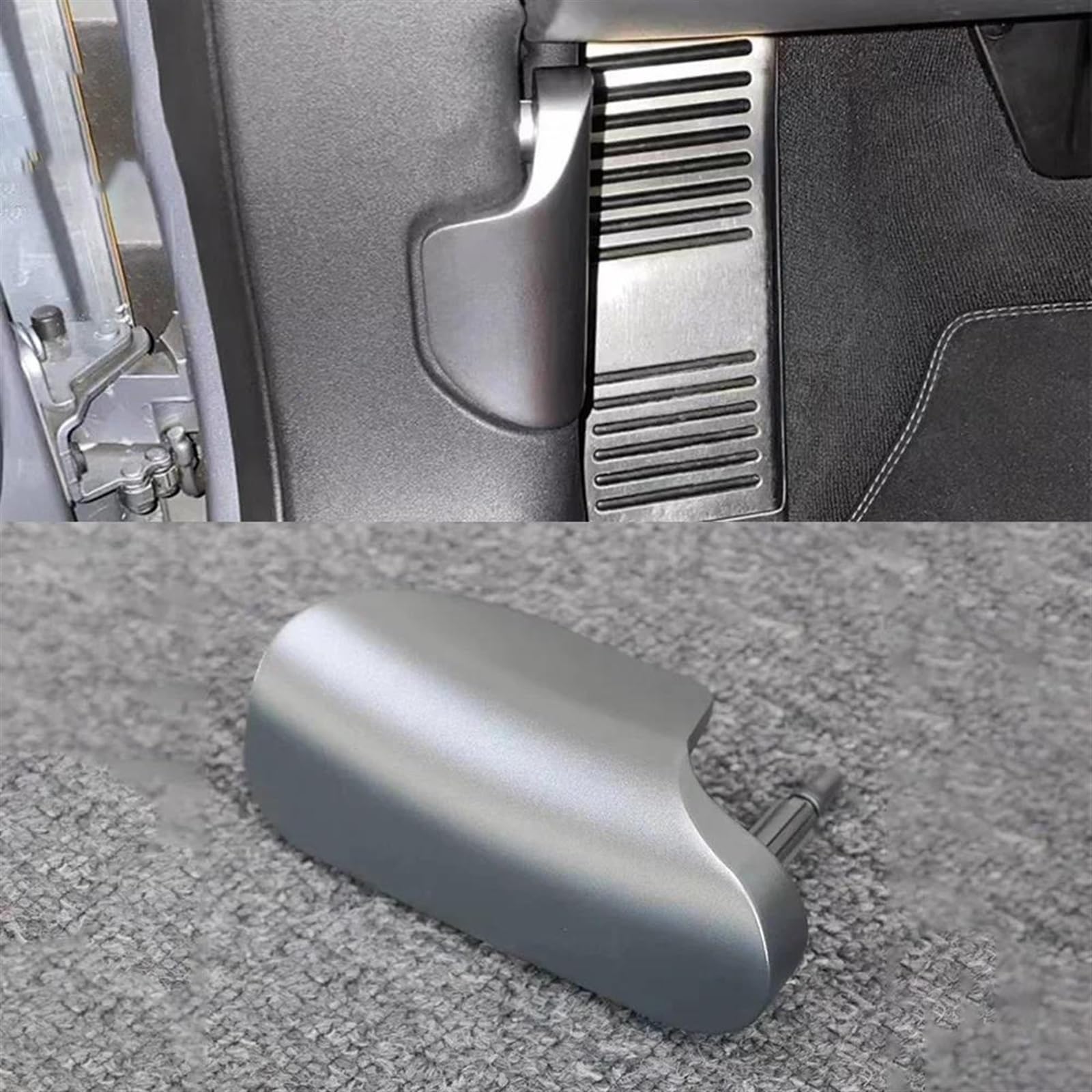 Levier De Capot Pour Audi TT MK2 2007-2014 – Référence 8J1823533C – Remplacement Facile – Noir ABS+PC - 8