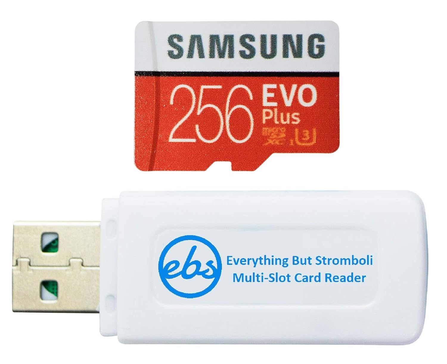 Samsung 256GB Micro SDXC EVO Plus Memory Card with Adapter Works with