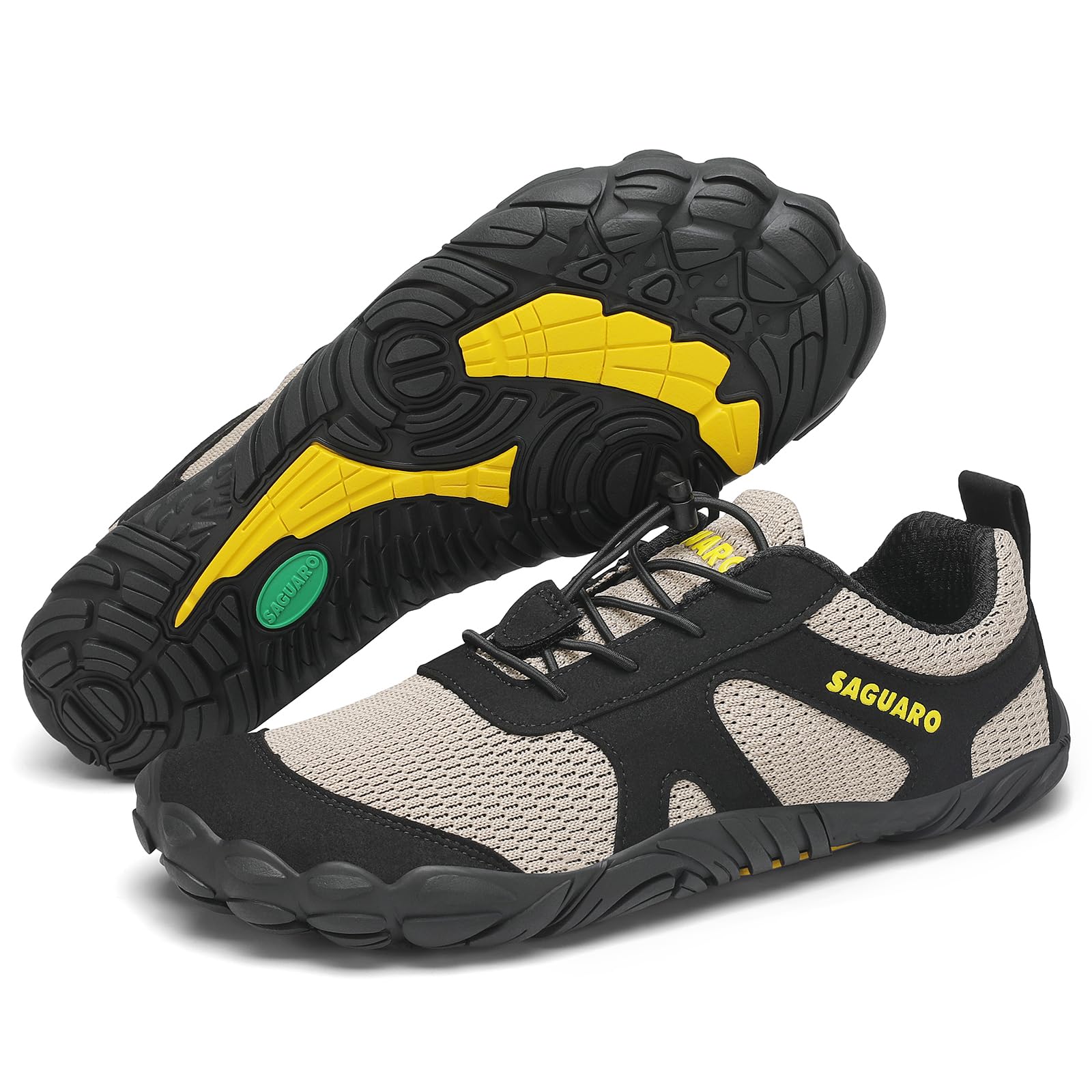 SAGUARO Knit Barfußschuhe rutschfest Barfuss Schuhe Damen Herren Mit Zero-Drop Solhe Gr.36-48