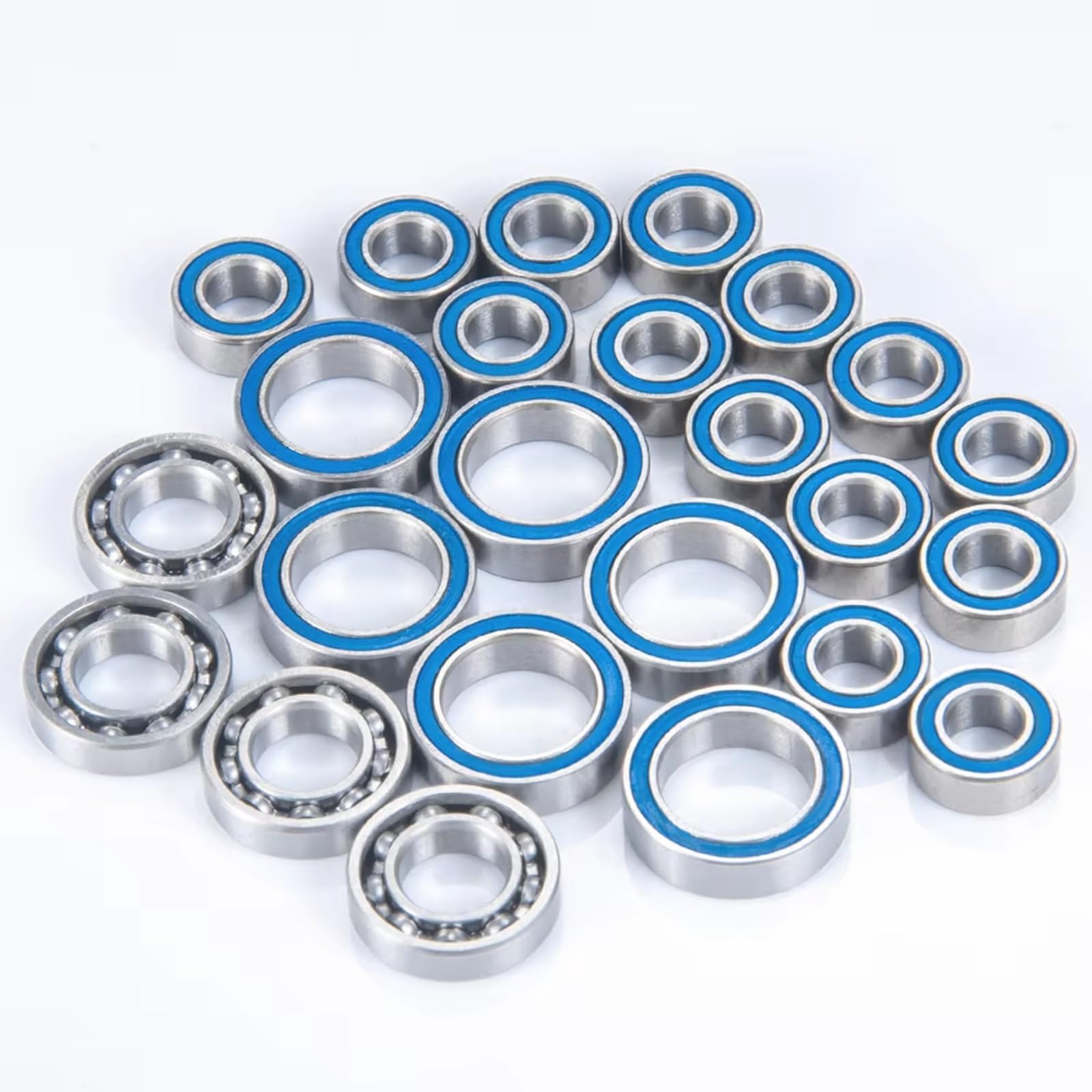 Für Element Für Enduro Für Sendero RTR 24 Teiliges Komplettes Kugellager Set Blaue Upgrade Teile RC Modell Reparatur Zubehör RC Lagerteile