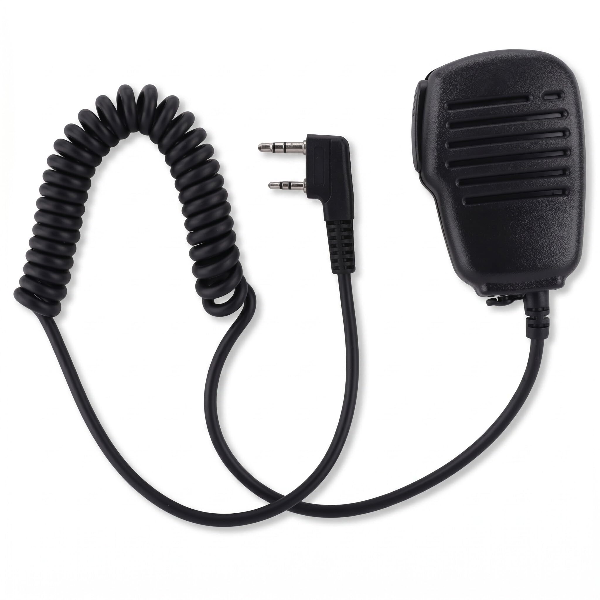 Microfono Altoparlante Walkie Talkie, Impermeabile Mini Altoparlante PTT palmare 2 Vie Mini Altoparlante Radio Esterna per UV5R 888S / /TYT