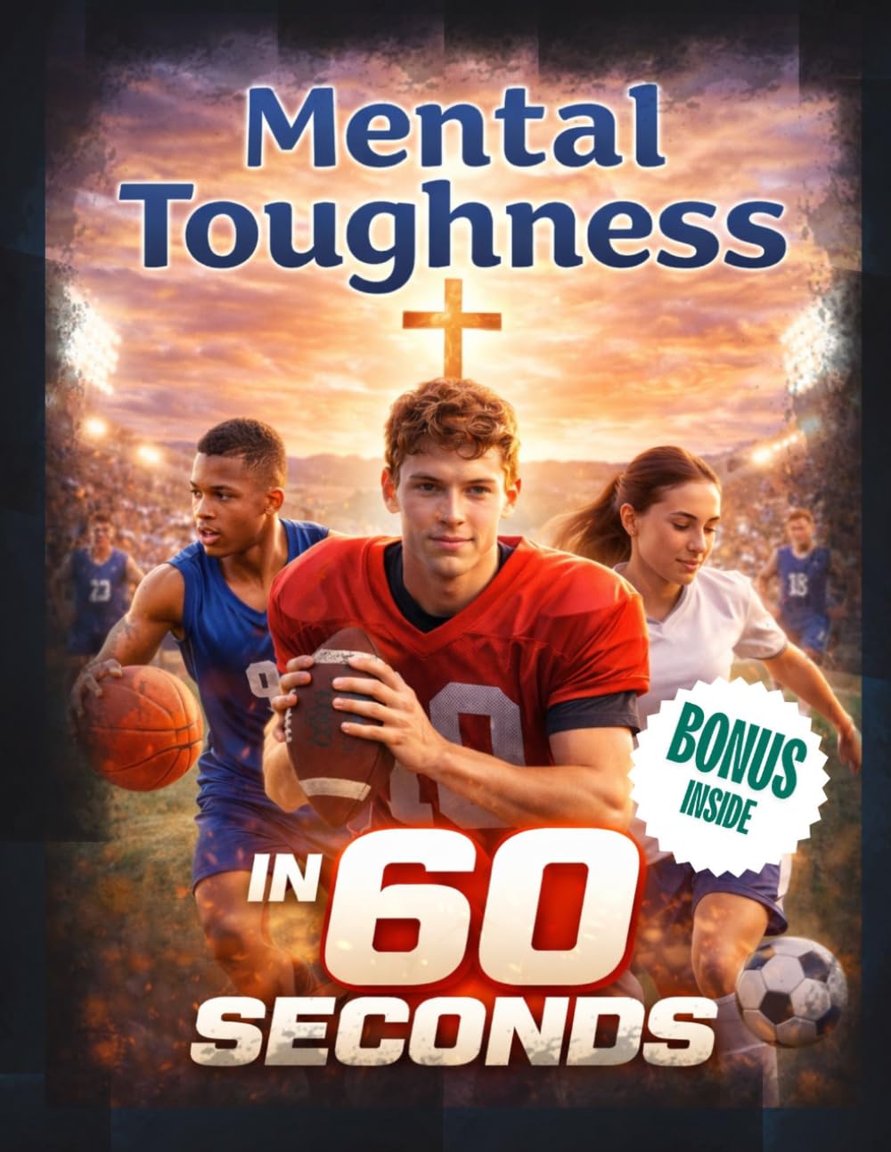 Mental Toughness in 60 Seconds: Sports Devotional for Rising Catholic Athletes Featuring 52 Secrets for Faith, Focus, and Peak Performance