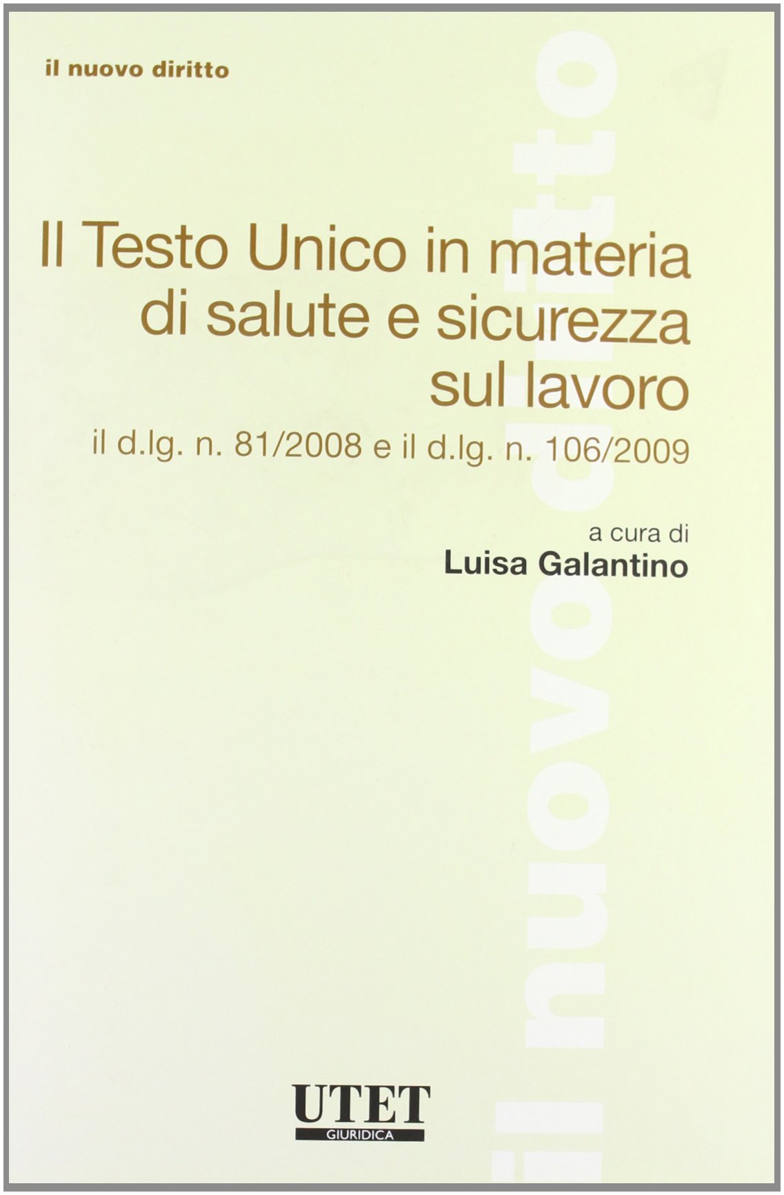 Testo unico in materia di salute e sicurezza sul lavoro