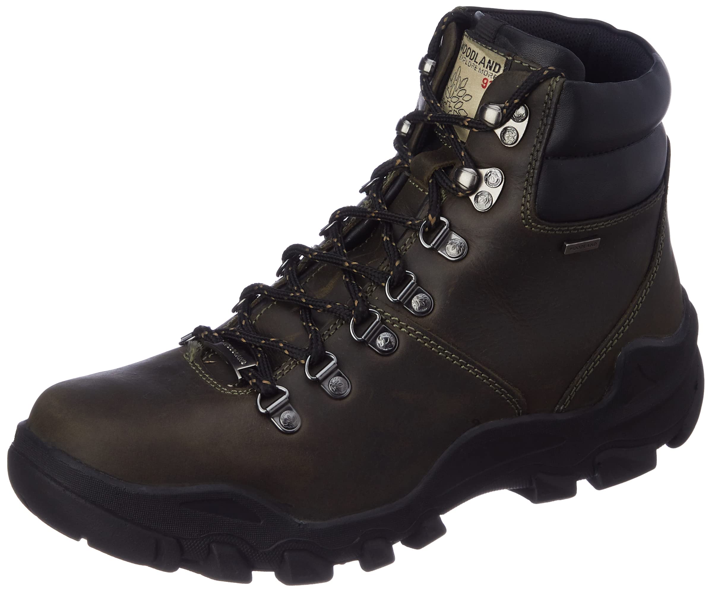 Woodland Mens Olive Green Leather Boots-6 UK (40 EU) (OGB 2975118NW) (B0BR5QFSH3) Amazon Price History, Amazon Price Tracker