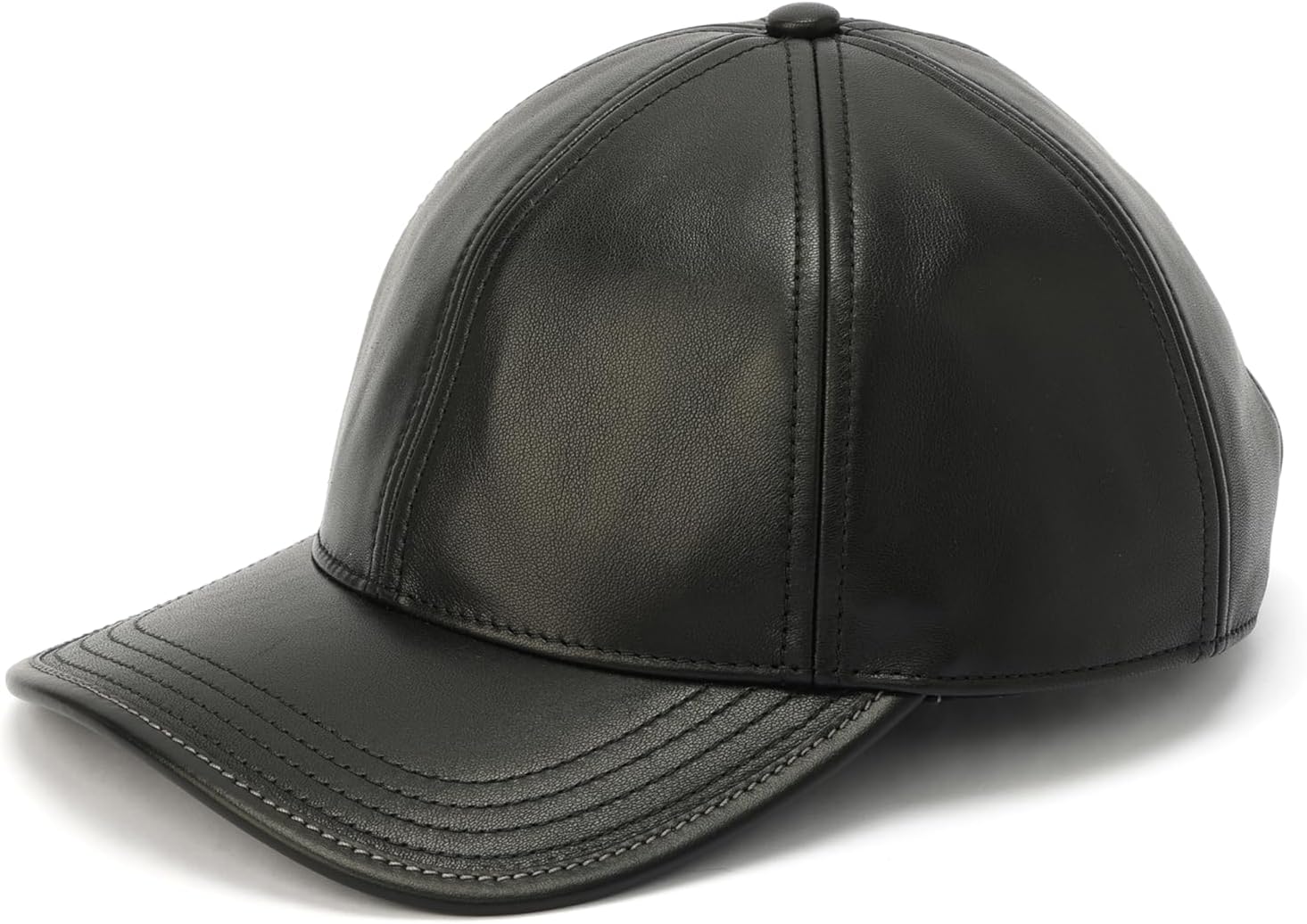 Coach Womens Leather Baseball Hat