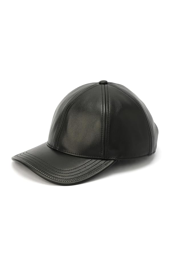 COACH Leather Baseball HAT Black by Coach - Image 2