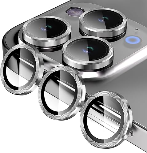 Miniatura 76 de Paquete de 3 x 2 protectores de lente de cámara Jeluse para iPhone 14 Pro Max para iPhone 14 Pro, cubierta protectora de pantalla de vidrio templado