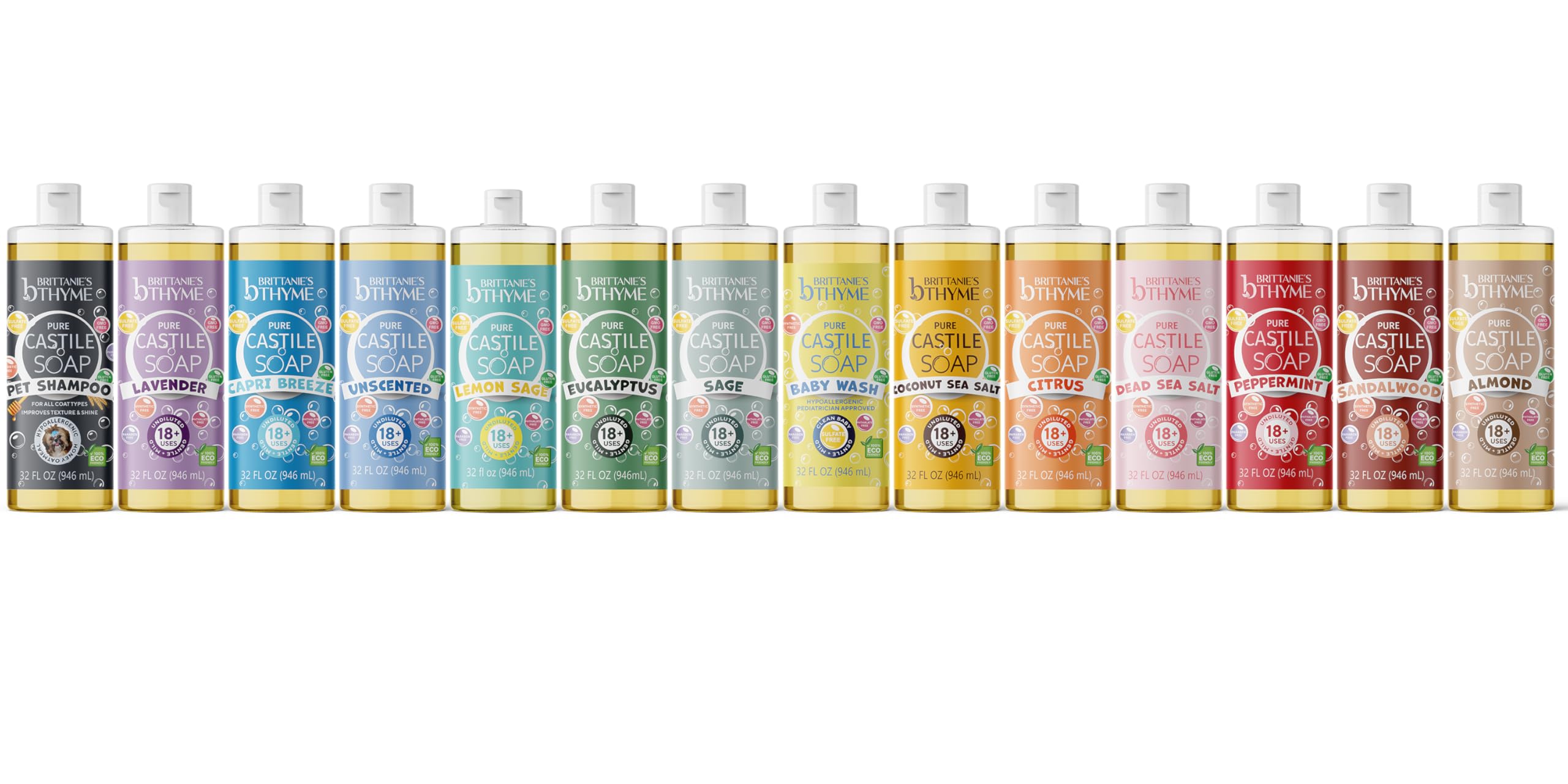 Brittanie’s Organic Olive Oil Castile Liquid Soap Refill