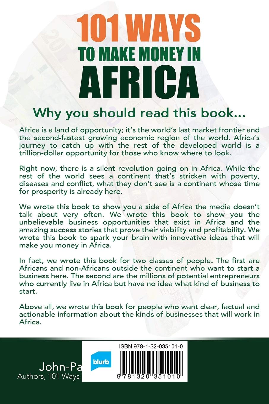 101 Ways To Make Money in Africa: Lucrative Business Ideas Inspiring Success Stories and Business Opportunities product thumbnail 3