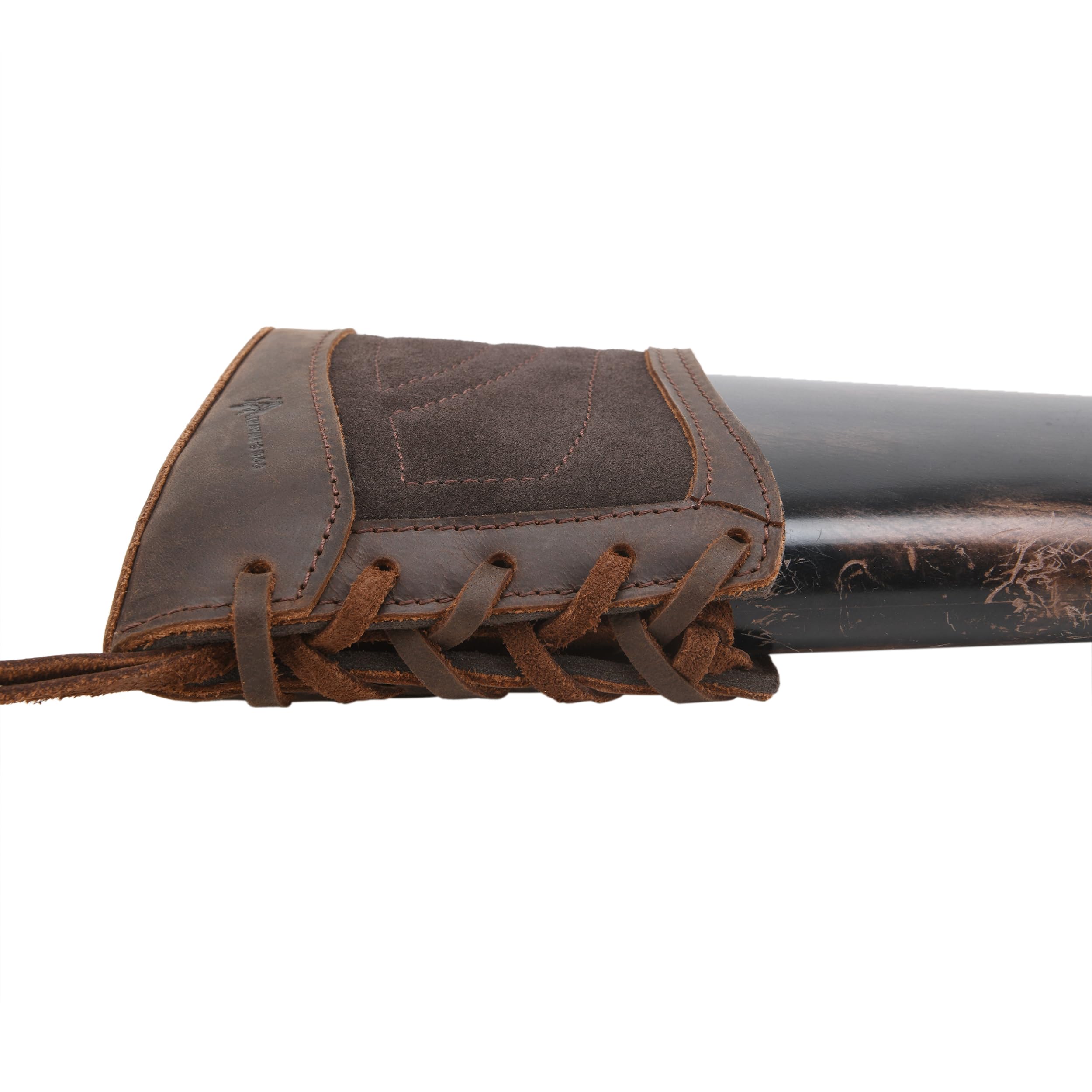 Tas Trost Leder Jagdgewehr-Rückstoßdämpfer,Schrotflinten-Kolbenschutz Gewehrkolben