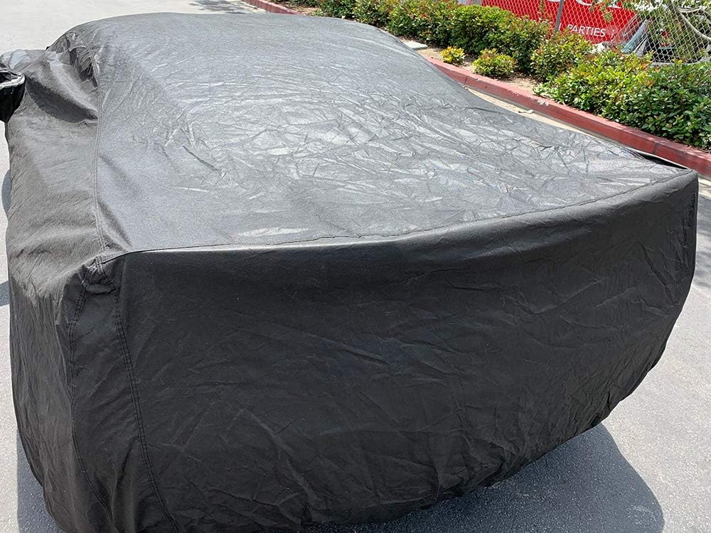 Xtrashield Custom Fit C7 2014-2019 Chevy Corvette Stingray Z51/Z06/Grand Sport Car Cover Black Covers