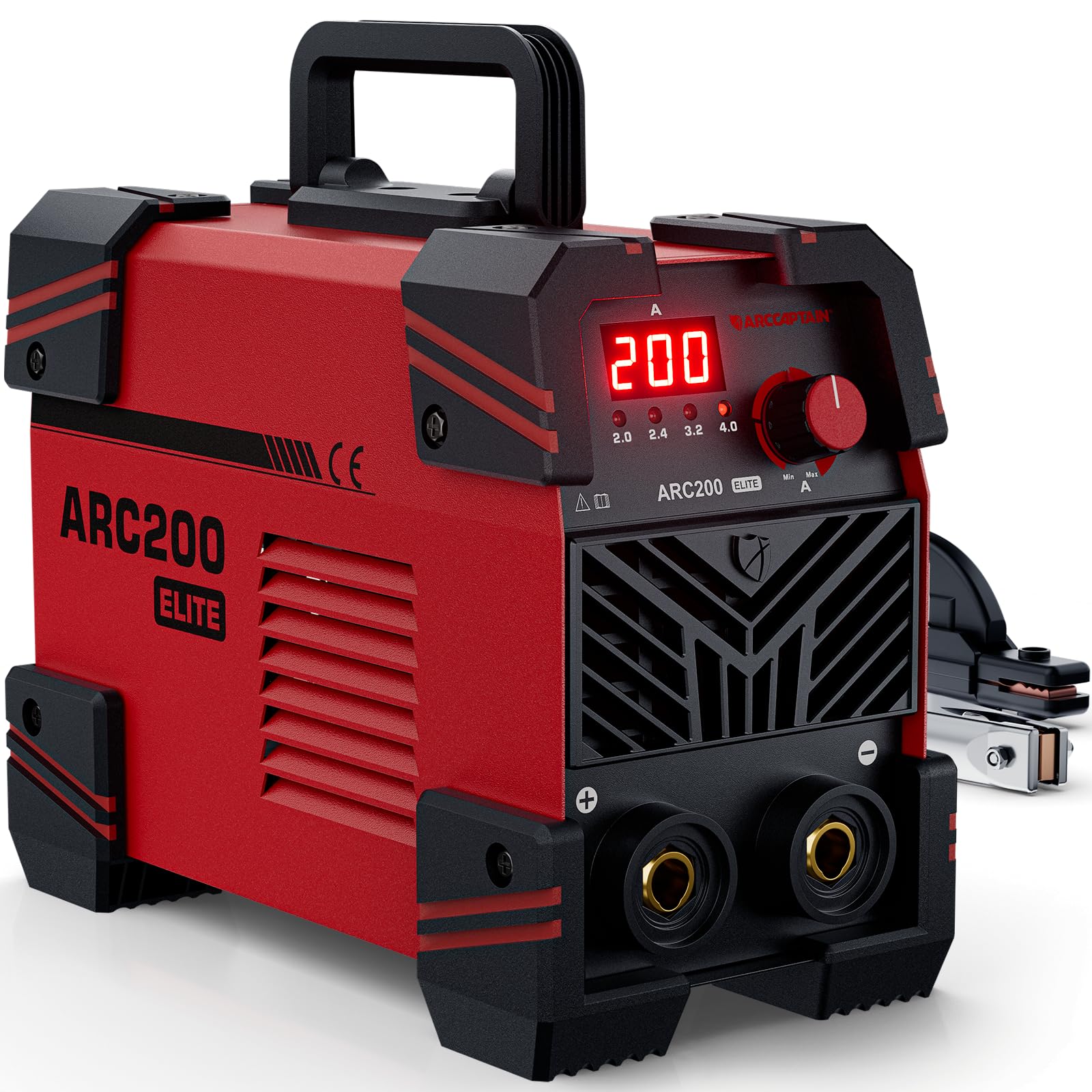 ARCCAPTAIN 200 A Inverter Welder, TIG ARC Welding Machine with Synergistic Control, IGBT Inverter, 230V MMA Welding Group with Hot Start, Arc Force