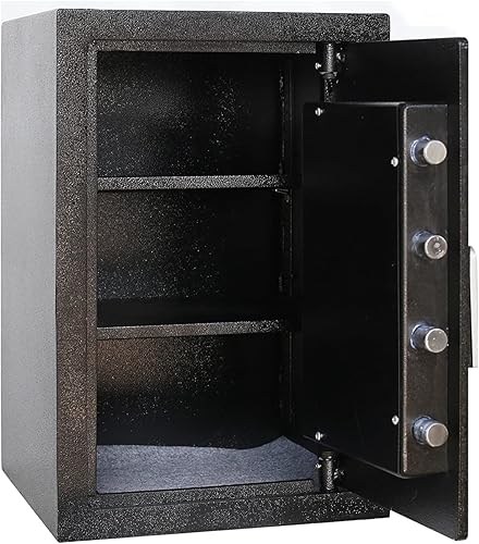 Miniatura 3 de Templeton Safes Caja fuerte residencial con combinación de teclado electrónico y respaldo de llave, 6.1 CBF