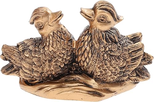 Cabilock Artware chino vintage estatua decorativa pato decoración para el hogar elegante regalo