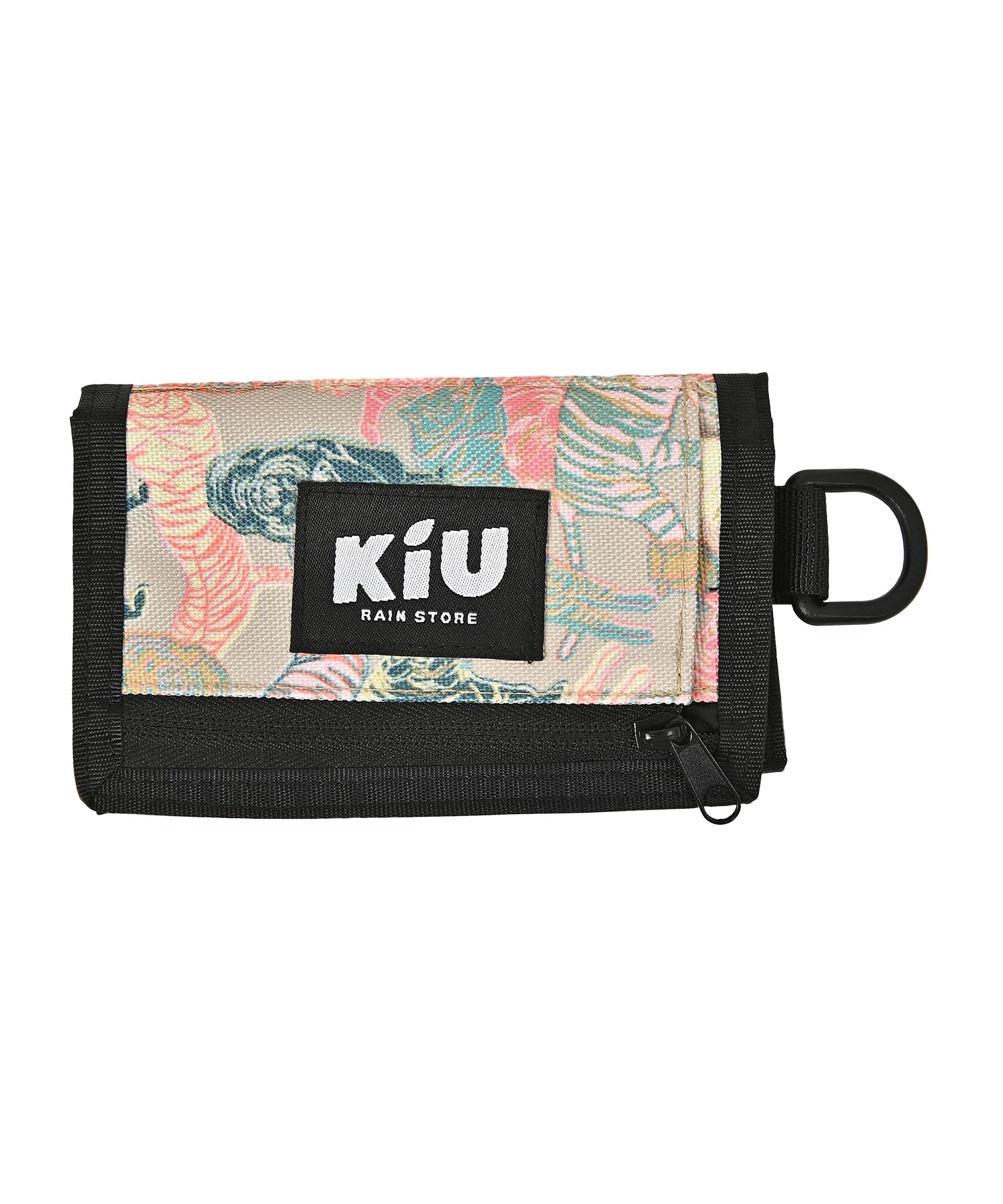 Amazon.co.jp: KiU キウ ウォーターリペレント ウォレット タイプ-A WR WALLET TYPE-A wpc 撥水 防水  使いやすい 多収納 カード収納 Dカン付き カラビナ 軽量 軽い 頑丈 丈夫 折り財布 コインケース 通勤 通学 学生 子供 キッズ アウトドア 登山  山登り ハイキング
