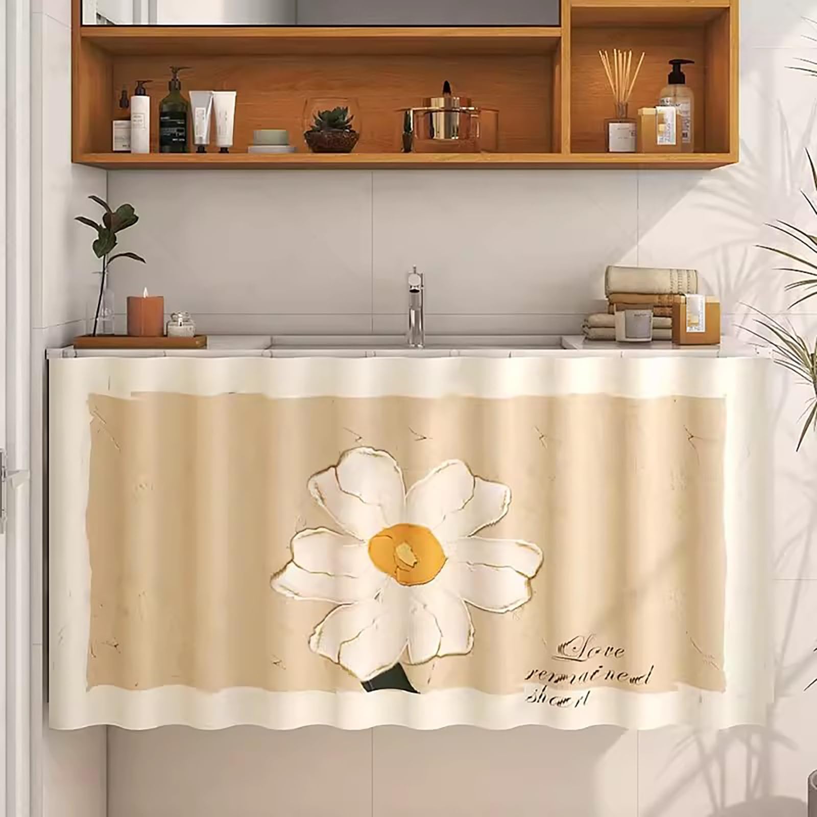 Rideau de porte isolation thermique sans perçage lavable pour placard
