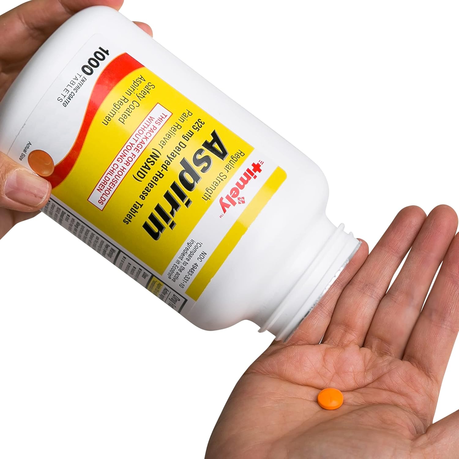 Buy Timely by Time Cap Labs Aspirin 325mg Enteric Safety Coated