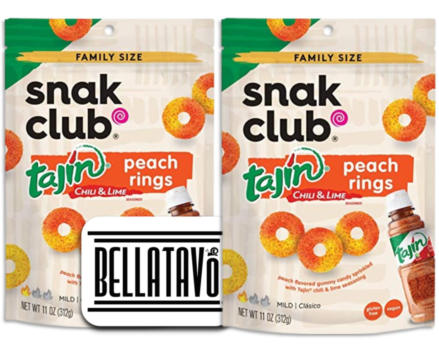 Tajin Peach Rings Bundle