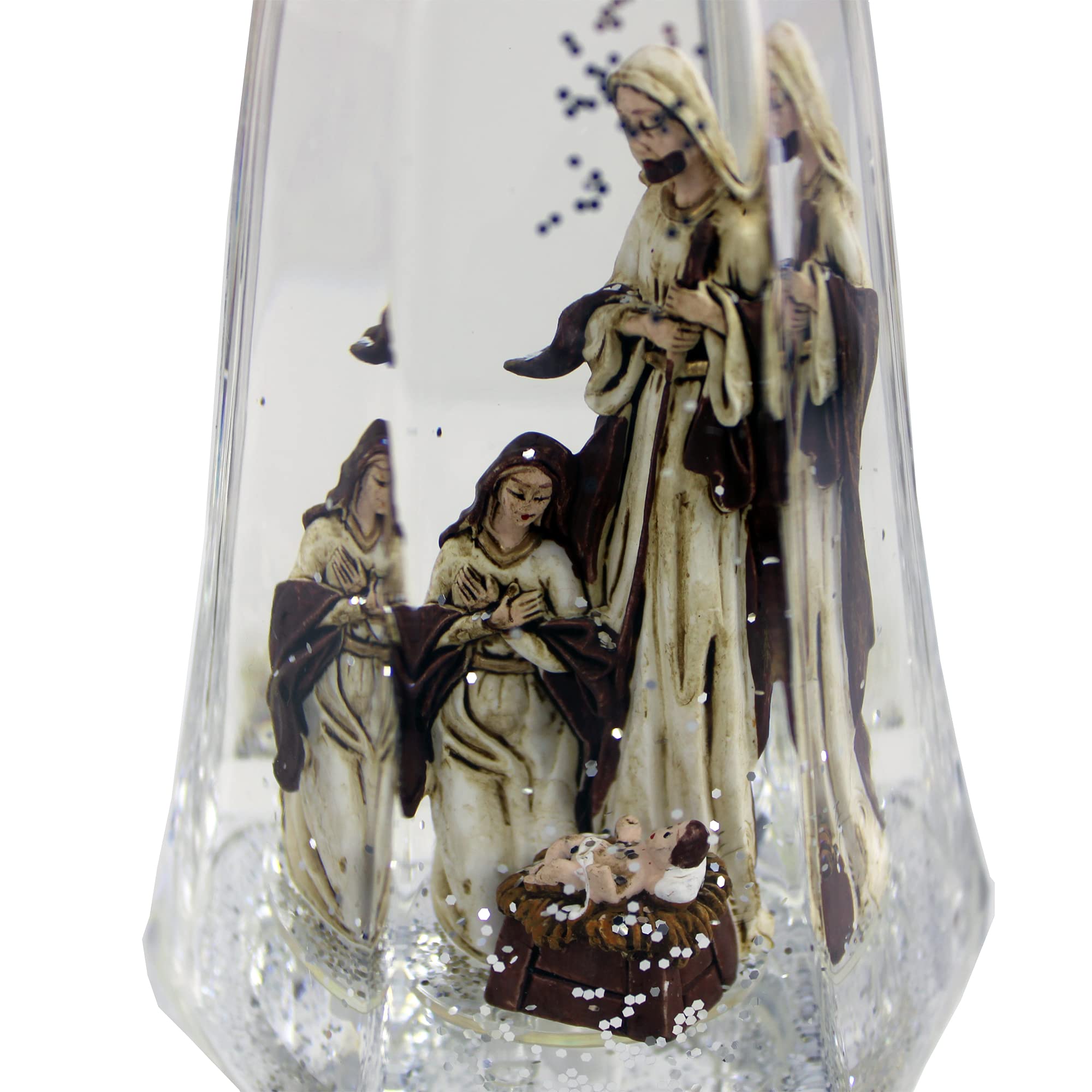 Amazon.co.jp: キリスト降誕 クリスマス スノードーム 天使のスタイル
