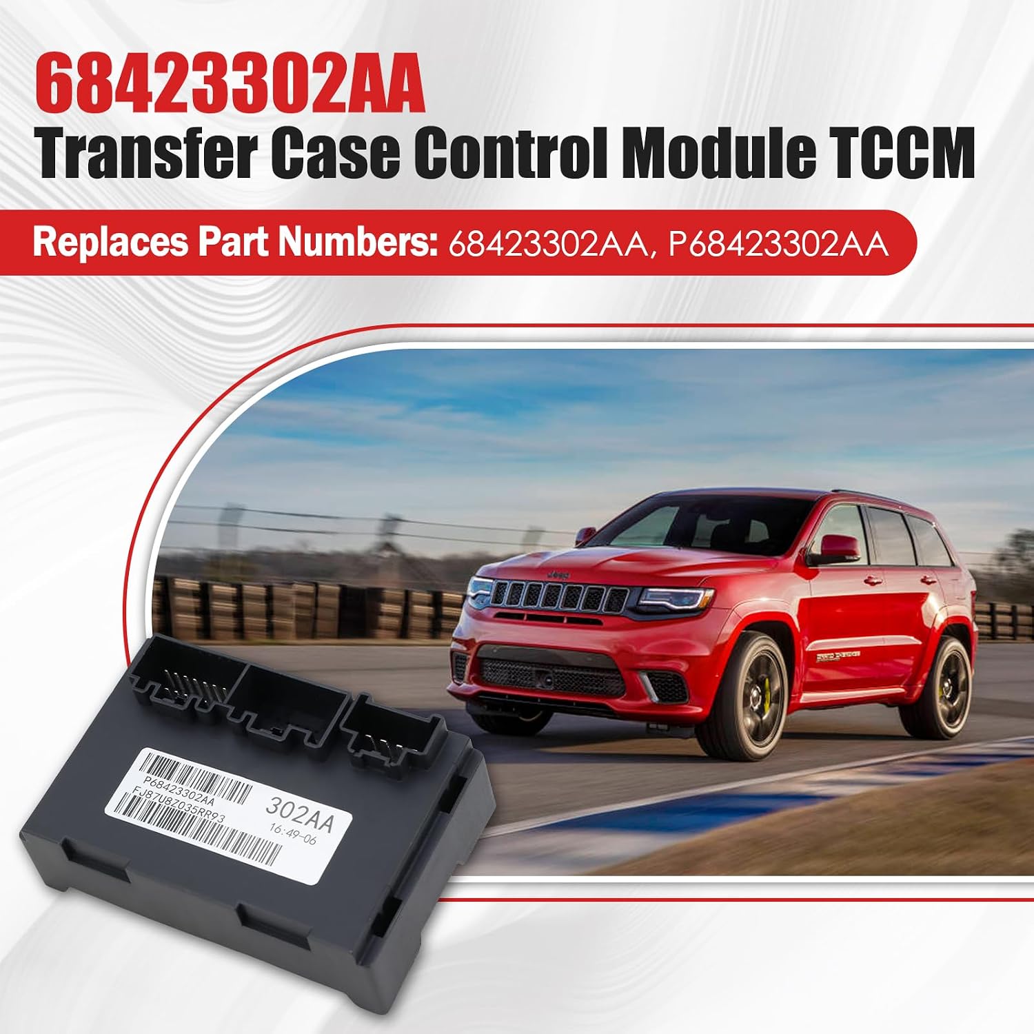 68423302AA Transfer Case Control Module TCCM Fit 2019-2020 Dodge Durango