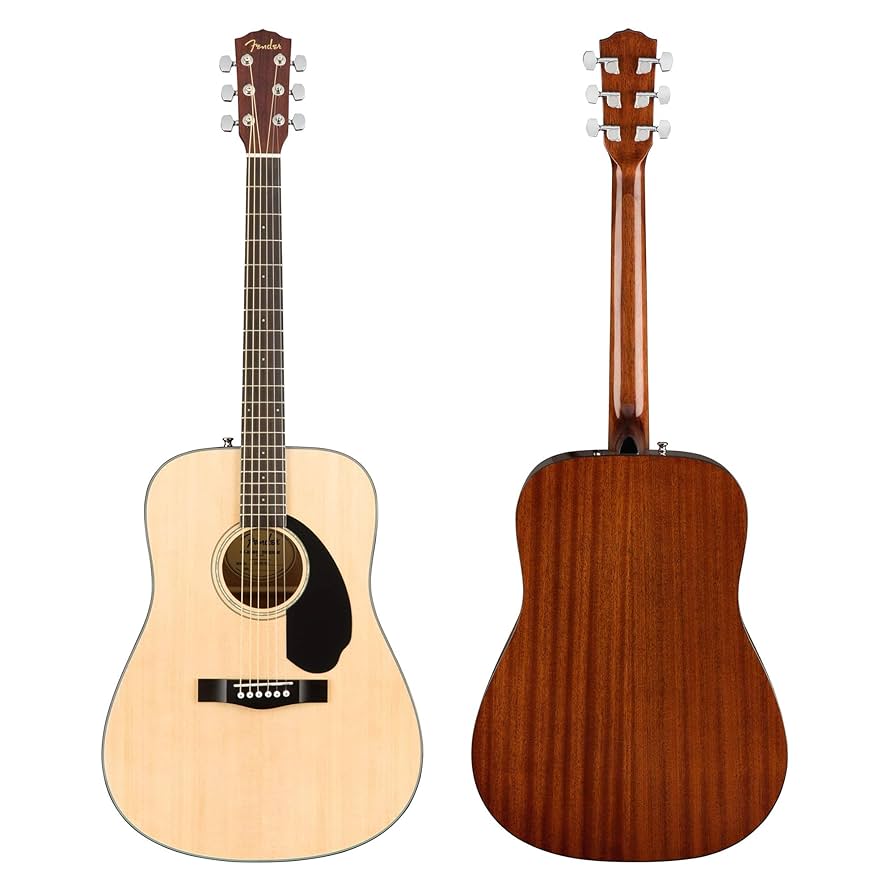 Amazon.com: Fender CD-60S Solid Top Dreadnought Acoustic