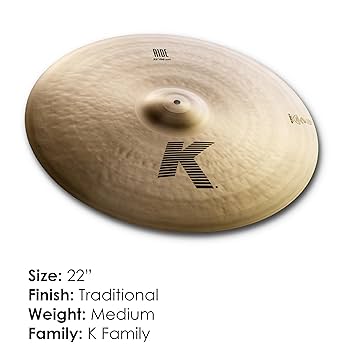 22\"ライドシンバル Amazon | ジルジャン ミディアムライドシンバル S 22インチ