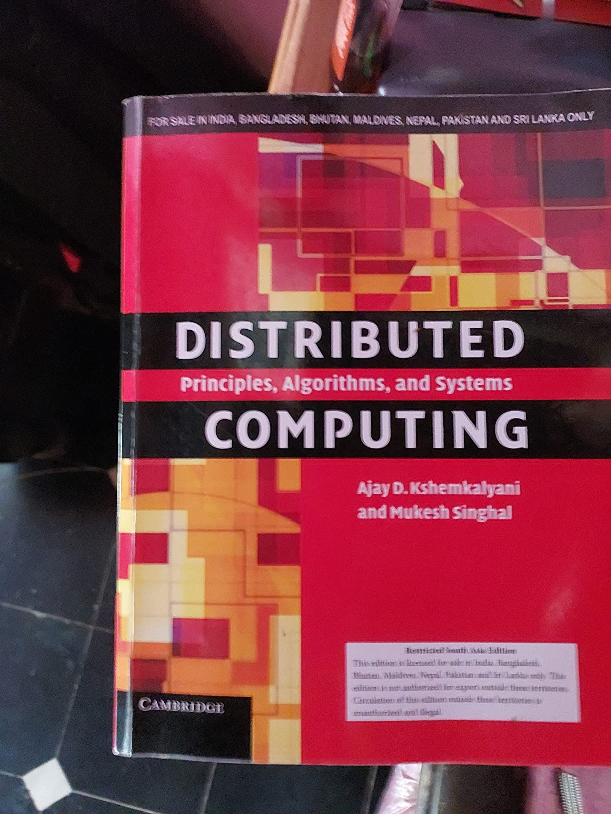 Buy Distributed Computing South Asian Edition Book Online at Low Prices ...