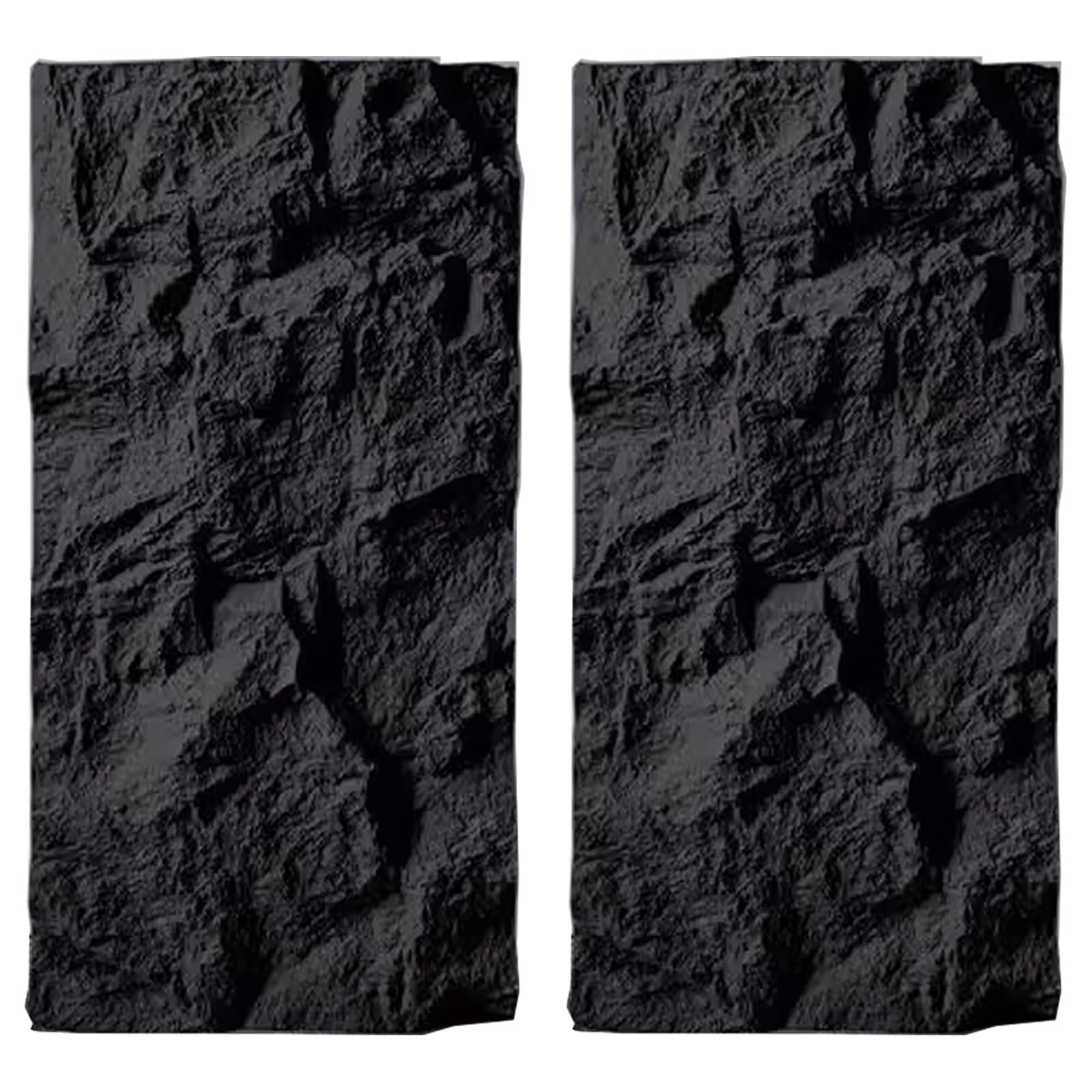 Paneles de pared texturizados 3D, acento de poliuretano ligero y revestimiento de revestimiento para baño, sala de estar, restaurantes, telón de fondo temporal, paquete de 4