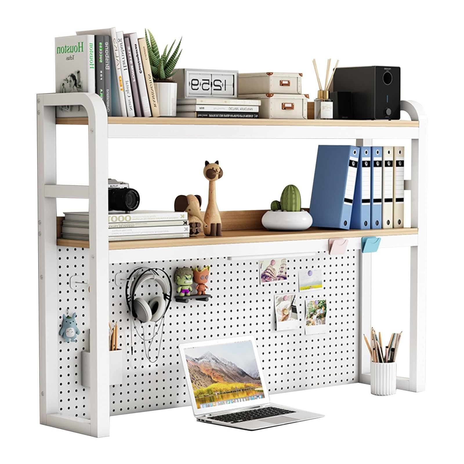 Tisch-Organizer - Schreibtisch-Bücherregal, Multifunktionales Desktop-Bücherregal, Bürobedarf Lagerregal Dekoratives Regal, Geeignet Für Den Schreibtisch Im Home-Office ( Color : B , Size : 75*24*100c