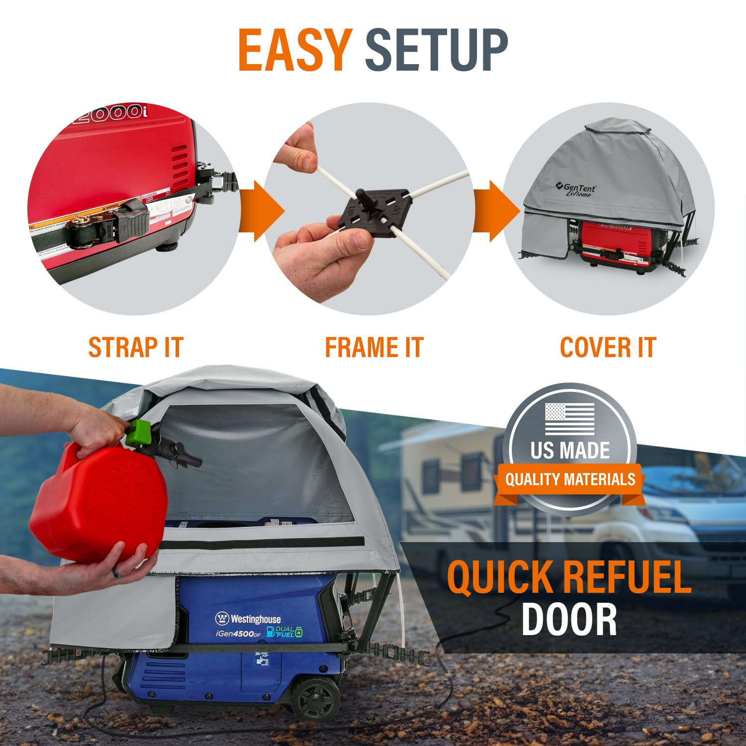 gentent 10 K – XKU Kit – Inversor de 1000 W-3000 W generadores