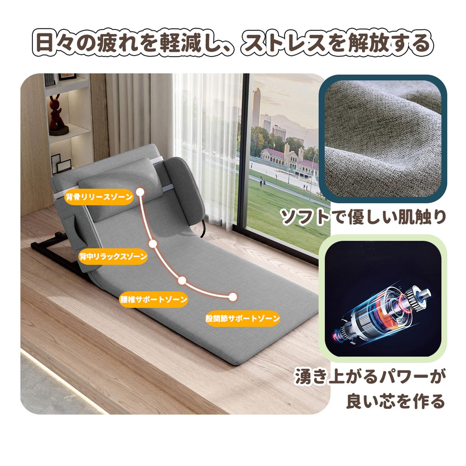 Amazon.co.jp: 介護用ベッド 電動マットレス 無段階 2～80° 高齢