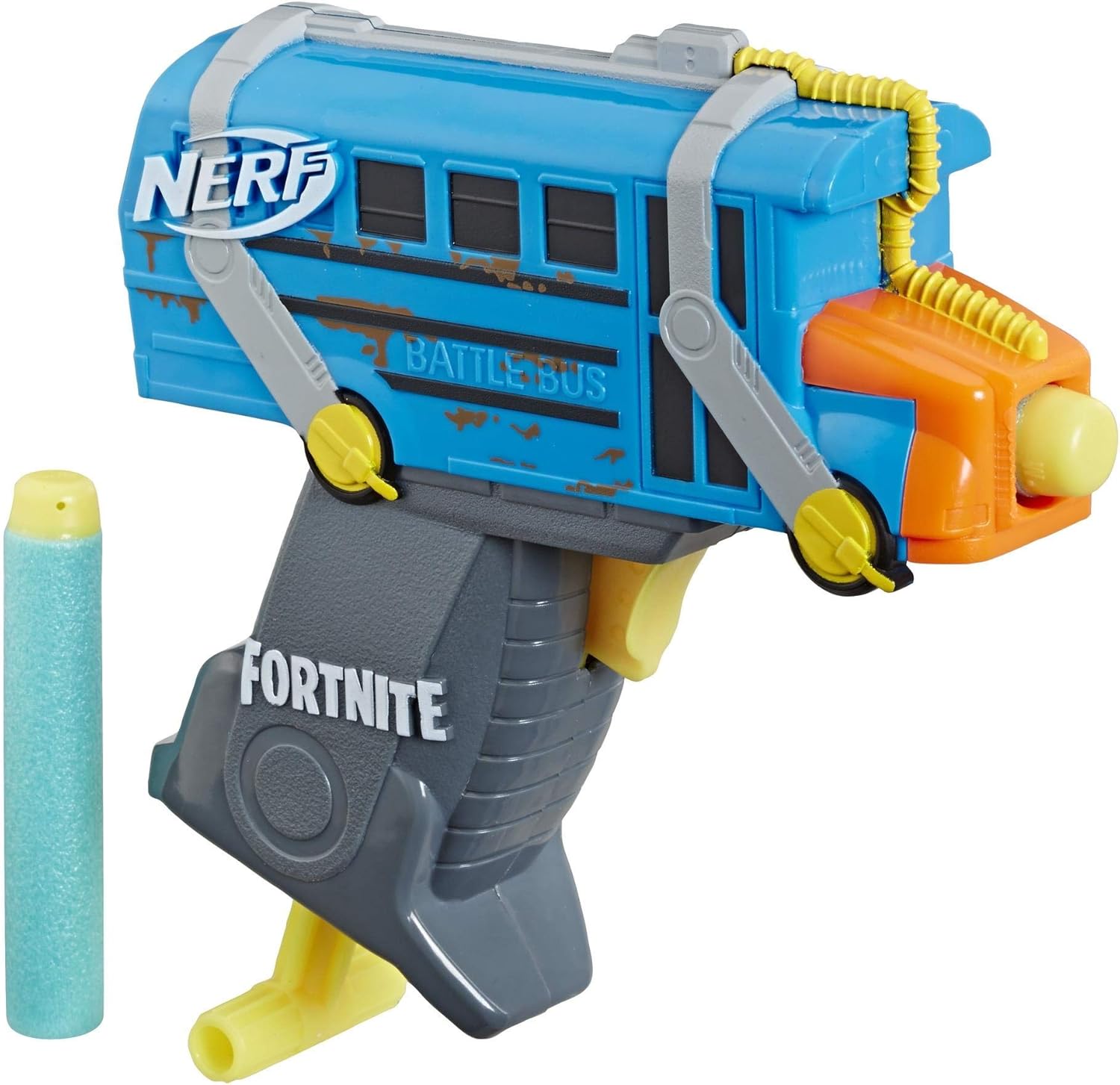 Nerf MicroShots Fortnite Rainbow Smash - Mini Dart-Firing Blaster and 2 Official Elite Darts - for Youth, Teens, Adults - Image 7