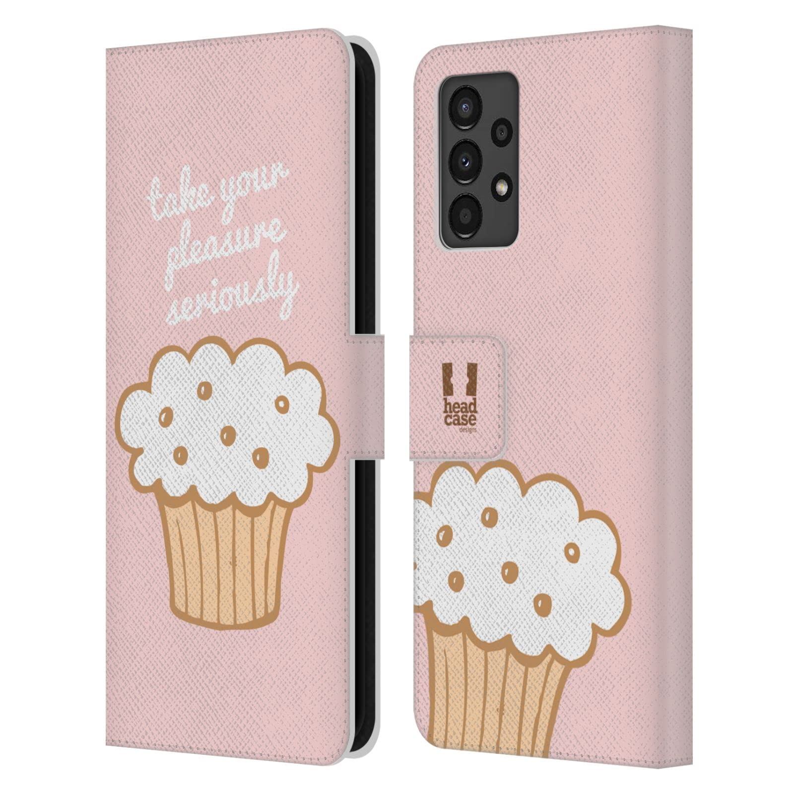Carcasa de Cuero Samsung Galaxy A13 Head Case Designs Funda Libro Magdalenas 7