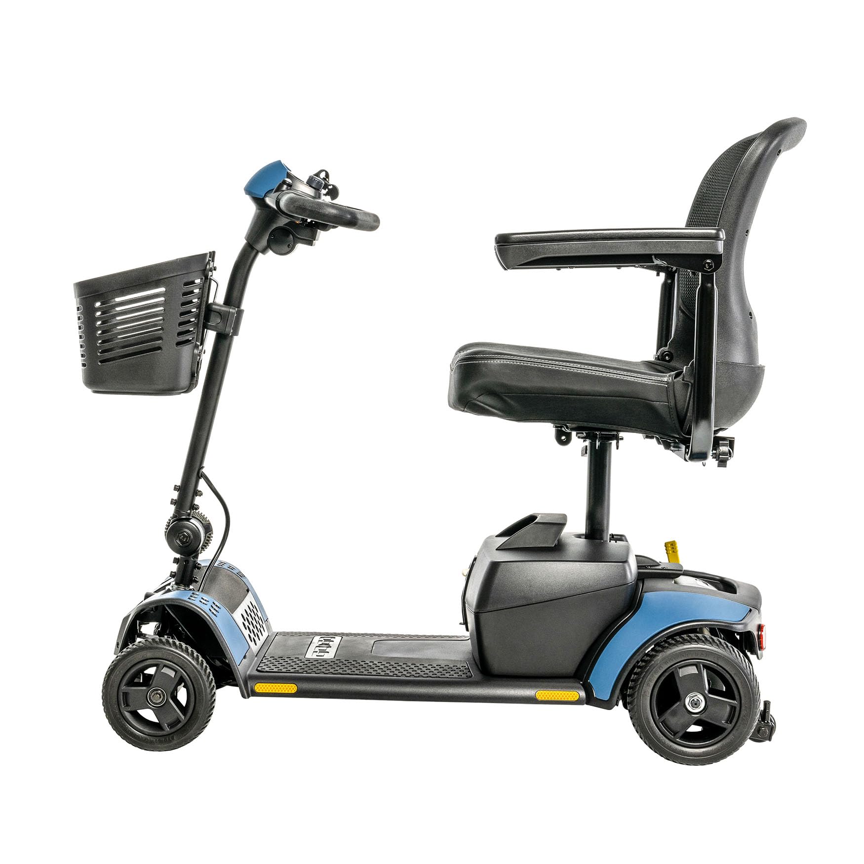 Pride Go Go Elite Traveller 2, 4-Wheel Mobility Scooter, iTurn Technology, 37” Turning Radius, Color Options, with 5-Year Extended Warr (Iceberg Blue, 12 AH Battery)